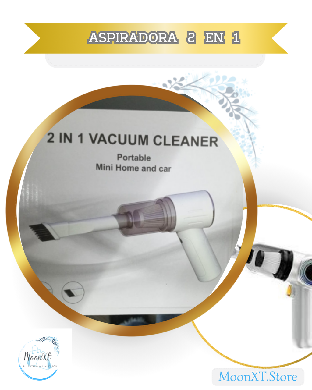 ASPIRADORA 2 EN 1