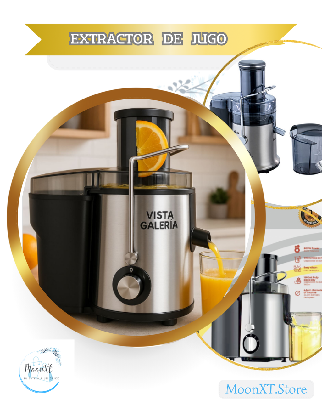 EXTRACTOR DE JUGO VISTA GALERIA