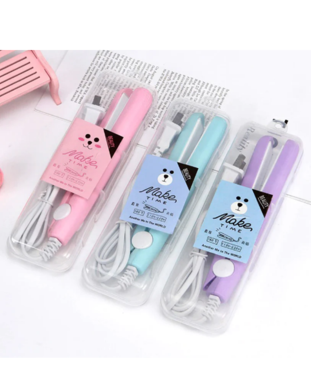 MINI PLANCHAS PORTATILES DE PELO