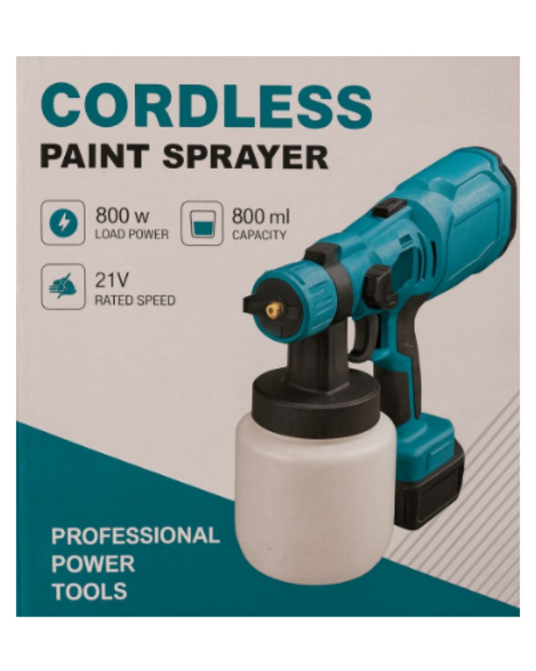 PISTOLA DE PINTURA CORDLESS