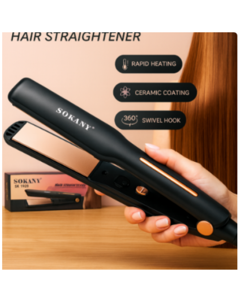 PLANCHA PARA EL PELO